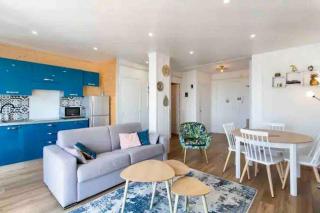 Nice 2P Vue Mer- 5min plage, Terrasse, AC, Parking - Nice - 8
