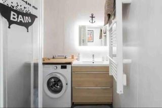 Nice 2P Vue Mer- 5min plage, Terrasse, AC, Parking - 3