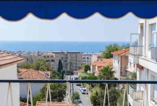 Nice 2P Vue Mer- 5min plage, Terrasse, AC, Parking - 9