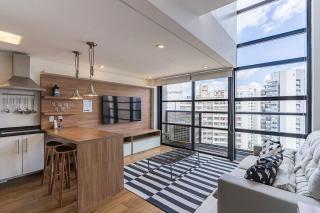 Flat duplex com serviço de camareira e enxoval completo - ao lado do parque Ibirapuera - São Paulo - 1