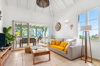 Sur la plage de la Baie Orientale - Bel appartement VUE MER 6à7p - 6
