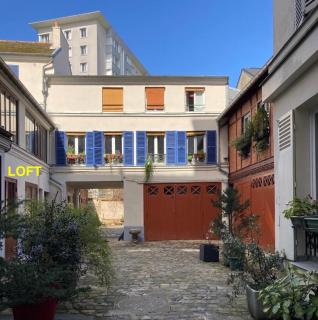 Loft character with a view of court - Parigi - 9