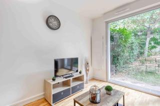 Appartement moderne, Metro 7, Parking et Jardin - 8