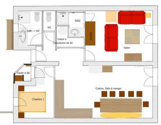 Les Campanules - Demi-chalet au pied des pistes - Saint-Gervais-les-Bains - 1