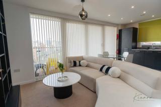 Luxury 2 Bed Apartment - City Stay - Mailbox - BHX Station - Bullring - O2 Academy - Free Parking - Birmingham - 5