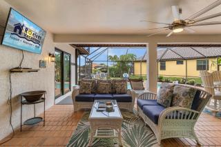 Minutes to the River! Dock, Large Lanai, Heated Pool - Margarita Villa - Cape Coral - 8