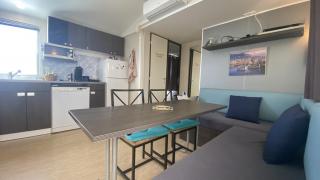 Mobil-home - Clim, TV, LV - Camping Vic-la-Gardiole 4 étoiles - MH-A018 - Vic-la-Gardiole - 4