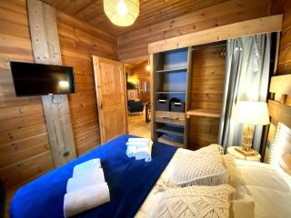 LE FISHING LODGE Chalet en bois avec bain nordique - La Bresse - 9