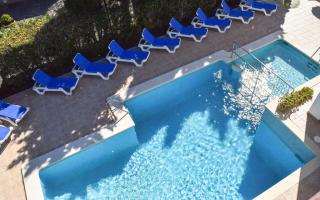 Villa Alexia Apartments Sol 1st Floor Stairs 1BR Pool view 9 min to Sea 5min to Town AT1833 - 0
