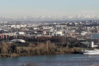 T4/5 avec vue sur les Alpes à 5 minutes de Lyon - La Mulatière - 0