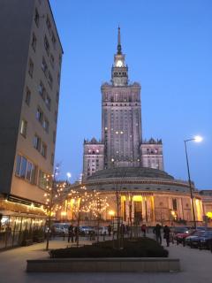 Emilka z widokiem na Pałac Kultury - Varsavia - 7
