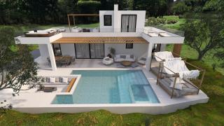 Villa Mourelo luxury villa in chania with private pool jacuzzi - Chania - 9