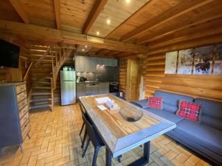 LE GRAND CERF Chalet en rondins avec SPA Jacuzzi - La Bresse - 2
