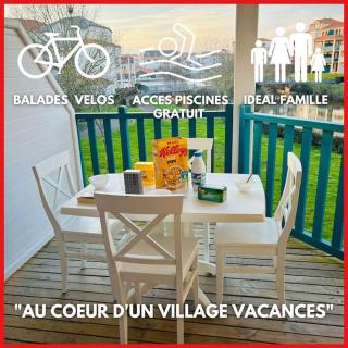 "AUTOUR DU LAC" Appartement 4 personnes, village vacances, vue sur lac, accès piscines gratuit - Talmont - 0