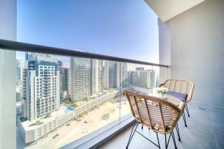 Canal-View Serenity: Modern Studio in Sterling - Dubai - 7