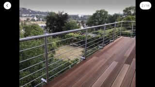 Aussichtszimmer mit modernem Glasbad und Balkon - 4