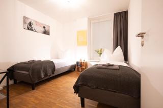 Ko-Living - Yellow Submarine Suite - Altstadt - Küche - 2 SZ - getrennte Betten - bis 7 Gäste - Halle an der Saale - 7