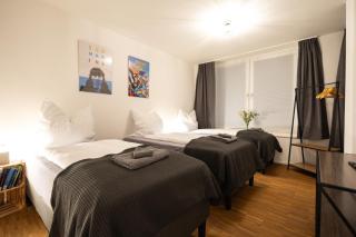Ko-Living - Yellow Submarine Suite - Altstadt - Küche - 2 SZ - getrennte Betten - bis 7 Gäste - Halle an der Saale - 6