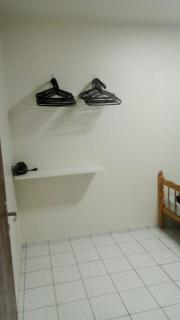 Apto 03 - 1 quarto com 2 camas solteiro e garagem, possui ventilador de teto - 2