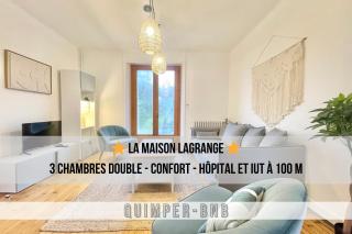 MAISON LAGRANGE - 4 chambres Quartier IUT Hôpital - 7