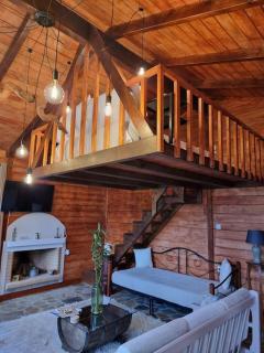 Ξύλινο Chalet Κτήμα Παππά - Lébadée - 9