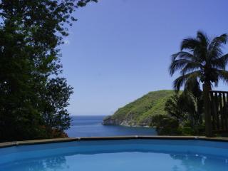 Villa Palma avec vue mer et piscine privée location Domaine de la Pointe Batterie à Deshaies - Deshaies - 6