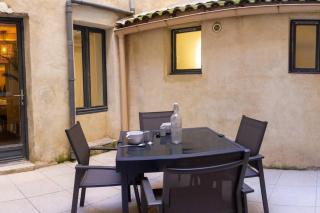 Appartement avec cour privée + clim séjour + wifi - 6