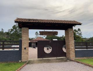 SÍTIO CANTINHO DO SOSSEGO, Casa de campo, pescaria, lareira, jogos de bilhar, area gourmet etc - Treze de Maio - 0