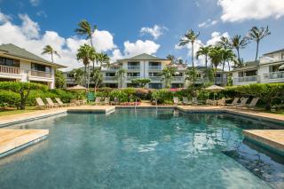 Oceanfront Corner Villa w Air Conditioning - Alekona Kauai - 5