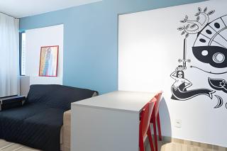 Flat 1 Quarto Jaqueira Recife - Wi-fi e Garagem - Recife - 6