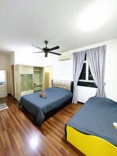 TuR15 PisaStadium 9pax 4rooms PrivateHouse - Bayan Lepas - 5