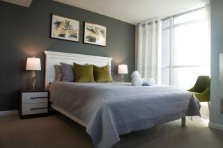 Modern Downtown Condo Free Parking Pool Balcony Walk to Lake - 2