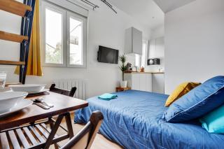 Studio avec mezzanine - Wifi - Proche Paris (R8) - Montreuil - 4