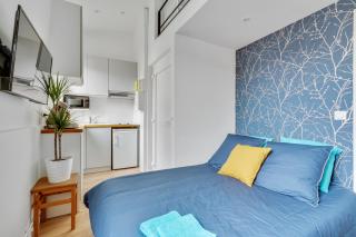 Studio avec mezzanine - Wifi - Proche Paris (R8) - Montreuil - 5