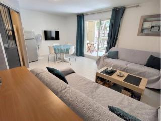 T2 climatisé avec coin nuit, parking, piscine et tennis - 200m plages et commerces - FR-1-316-154 - Six-Fours-les-Plages - 0