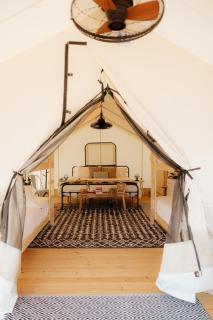 XLg Porch Deluxe glamping tents @ Lake Guntersville State Park - Guntersville - 5