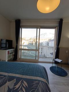 Studio meublé centre-ville avec parking & balcon - Aix-les-Bains - 6