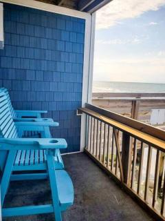 By The Sea: Gorgeous ocean views with balcony! - North Topsail Beach - 2