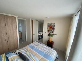 Hermoso Departamento con excelente vista, a pasos de la Quinta Vergara, cercano a Reloj de Flores y Playa Caleta Abarca - 1