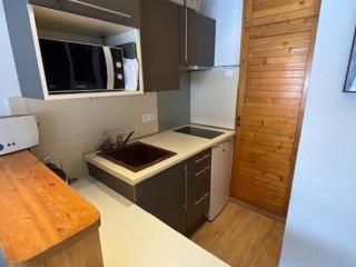 Studio 4 pers balcon, accès direct pistes, ascenseur - FR-1-602-115 - Arette - 5