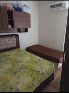Apto com Ar condicionado e wifi a 50m da praia pitangueiras e prox a shopping e com direito a guarda sol e cadeira de praia - Guarujá - 3