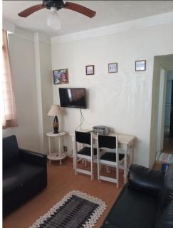 Apto com Ar condicionado e wifi a 50m da praia pitangueiras e prox a shopping e com direito a guarda sol e cadeira de praia - Guarujá - 4