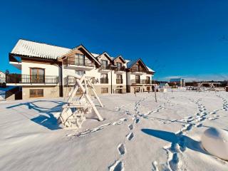 Jagodowy Ski & Spa Luksusowe Apartamenty ze śniadaniami Sauna Balia Jacuzzi Bilard Latem Basen podgrzewany z widokiem na góry 4km do Zieleniec SKI Arena - Lasowka - 8
