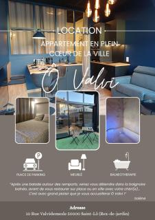 Ô Valvi : loft avec balnéo, terrasse et parking - Saint Lo - 0