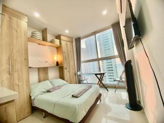 Apartamento Pareja Rodadero Sur - Edificio RW TOWER - PISCINA - Gaira - 6