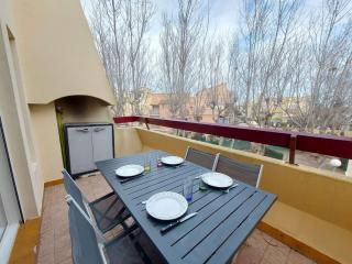 Appartement 2 pièces meublé avec mezzanine et terrasse, accès direct à la plage, parking inclus - FR-1-326-798 - Marseillan - 9