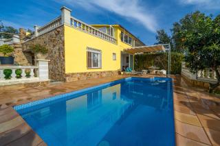 Villa Vista Lux, Piscina privada y zona exterior con vista Mar - Tossa de Mar - 9