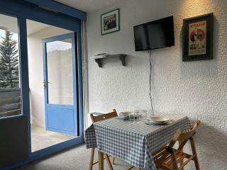 Confortable studio 2 pers. à Montgenèvre, balcon ouest, bien équipé, parking, options WiFi et linge - FR-1-330D-22 - Monginevro - 6