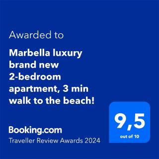 Marbella luxury brand new 2-bedroom apartment, 3 min walk to the beach! - 9