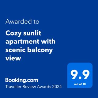 Cozy sunlit apartment with scenic balcony view - Tirana - 9